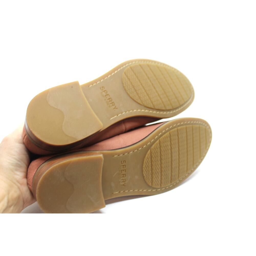 Sperry Women's Fairpoint Dusty Rose Suede Loafers sz 9.5M NEW - Picture 4 of 4